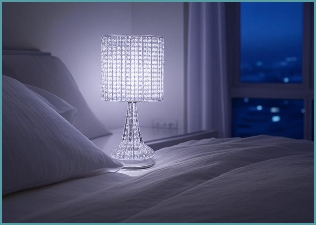 21세기트랜드 3컬러 밝기조절 달 크리스탈 무드등