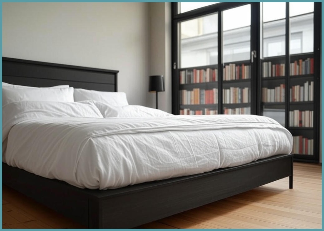 북유럽 디자인 독서등 인테리어 심플 침대 램프 단스탠드, 블랙