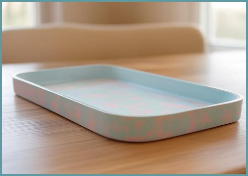 살림의기술 파스텔 트레이 쟁반