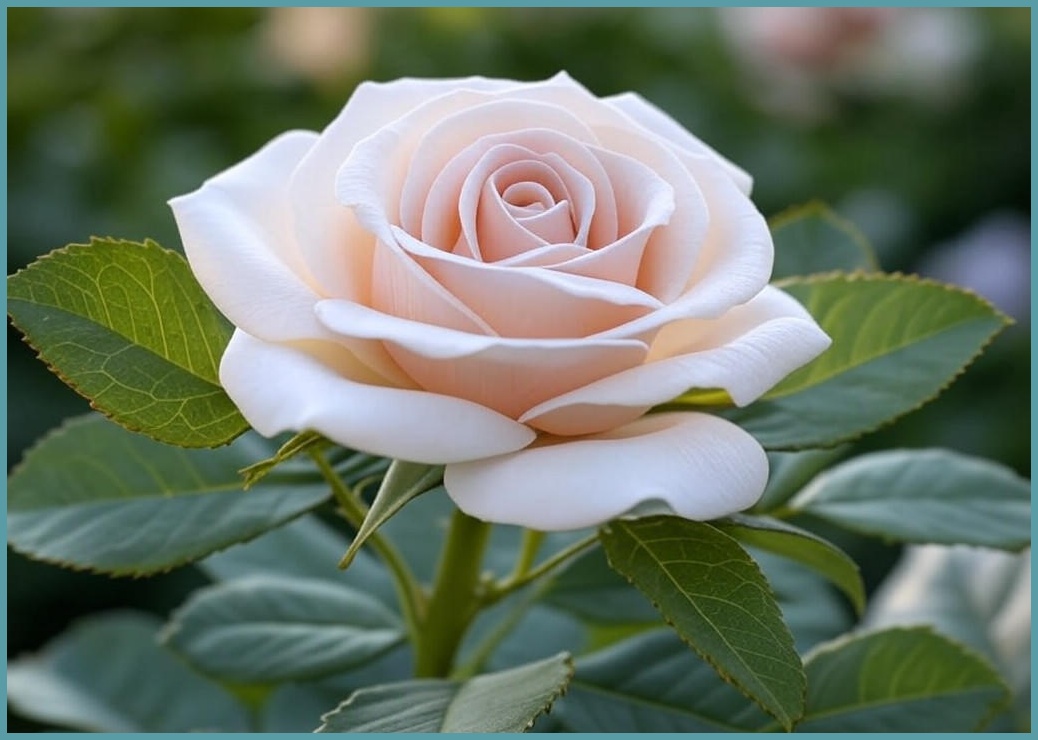 이플린 3겹 비누꽃 장미 50p + 잎사귀꽃대 50p