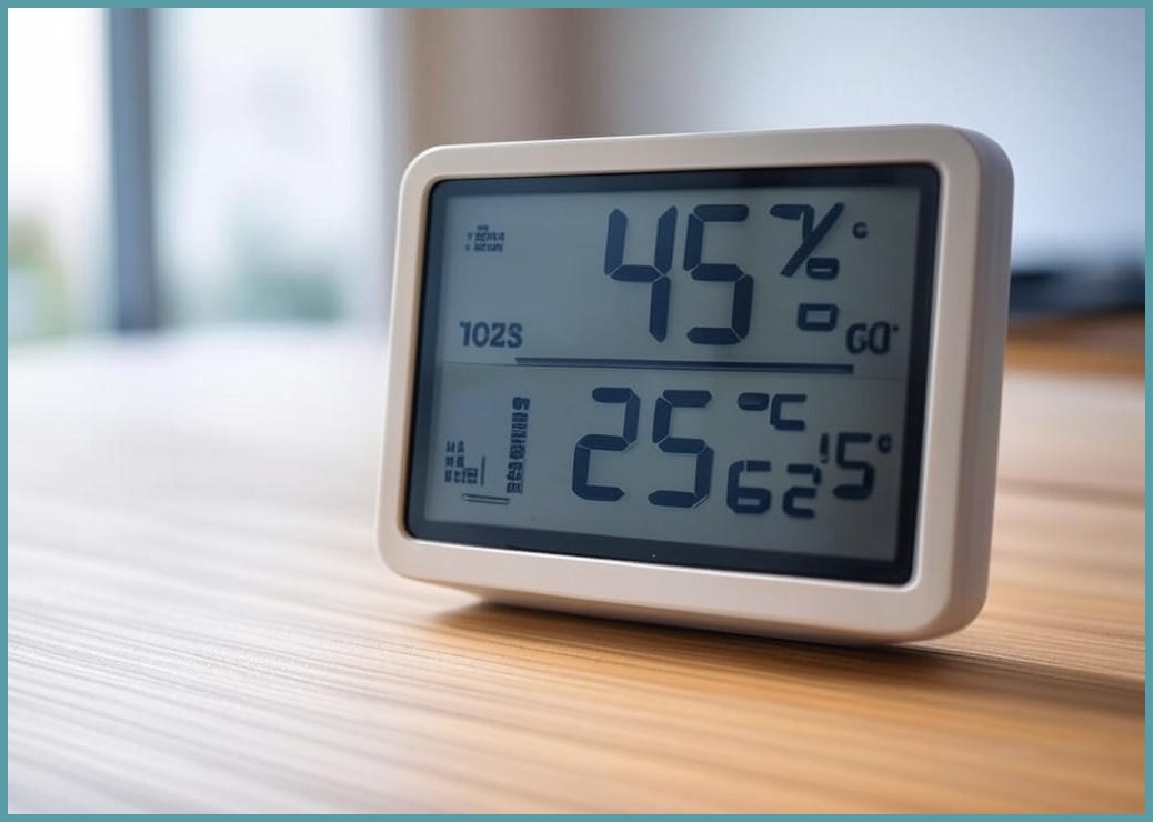 카스 디지털 온습도계 T023