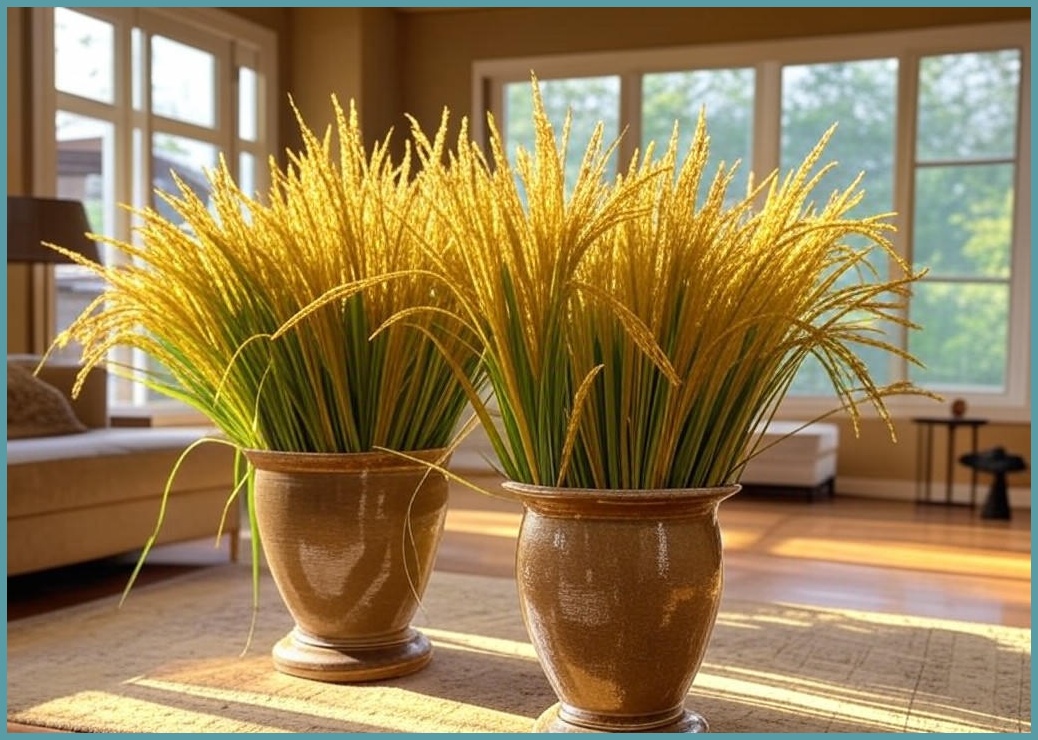 황금 벼 조화 인조 쌀 인테리어조화